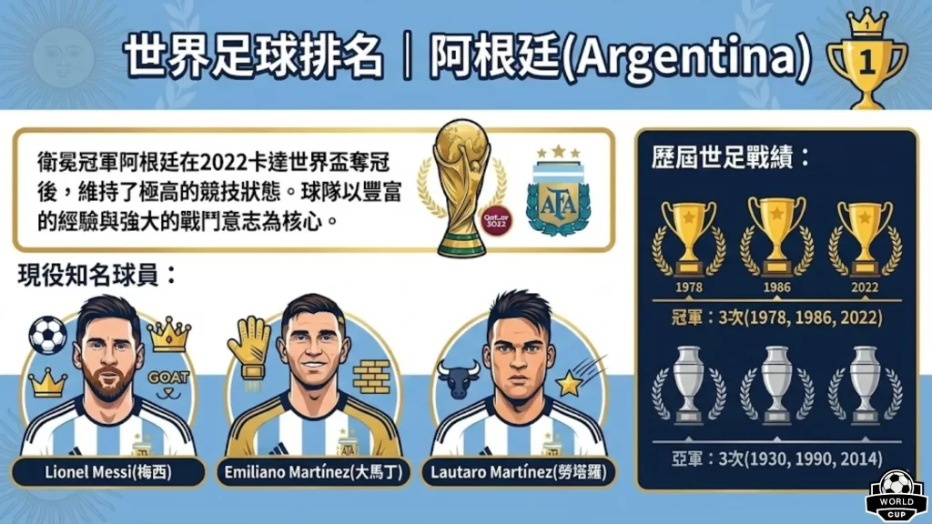 2026世界盃排名