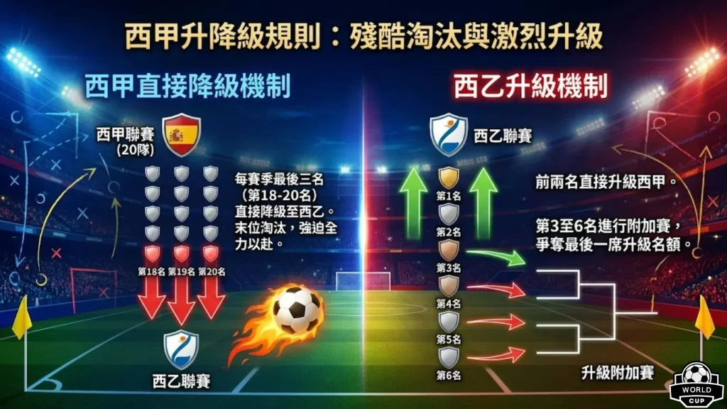 西甲升降規則