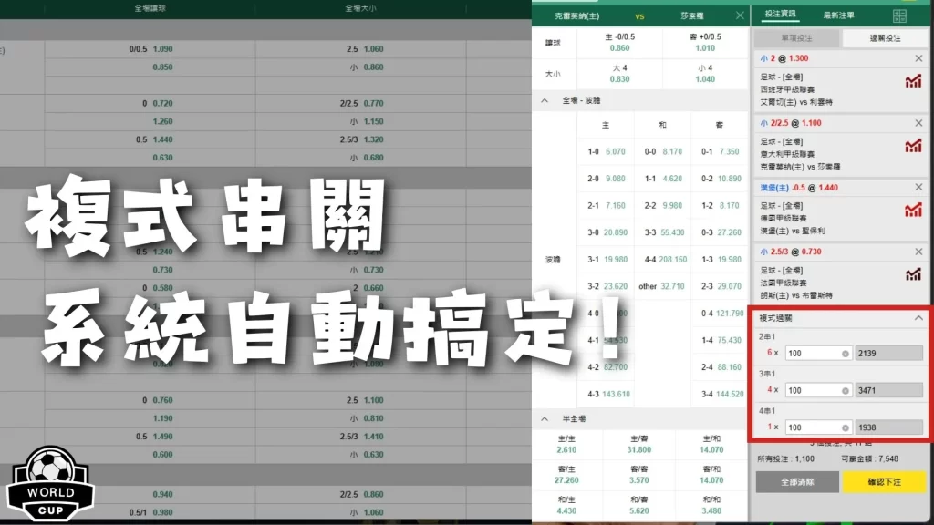 串關輸一場